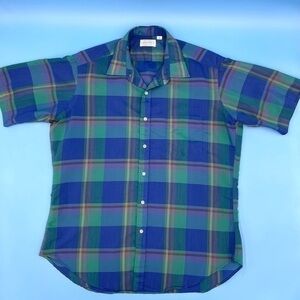 Vintage Geoffrey Scott Short-Sleeve Button Down Shirt